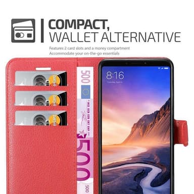 Xiaomi Mi MAX 3 Pungetui Cover Case (Rød)