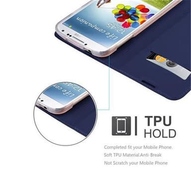 Samsung Galaxy S4 Cover Etui Case (Blå)