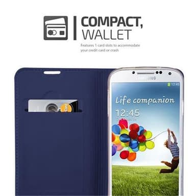 Samsung Galaxy S4 Cover Etui Case (Blå)