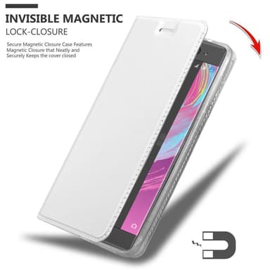 Sony Xperia XA Cover Etui Case (Sølv)