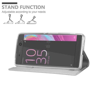 Sony Xperia XA Cover Etui Case (Sølv)