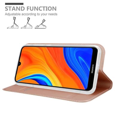 Huawei Y6S Cover Etui Case (Lyserød)