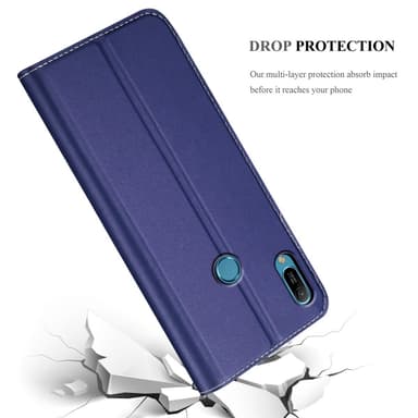 Huawei Y6 2019 Cover Etui Case (Blå)