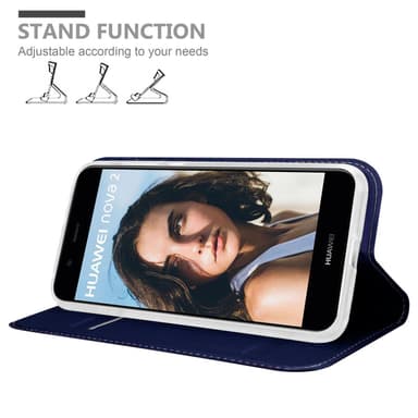 Huawei NOVA 2 Cover Etui Case (Blå)