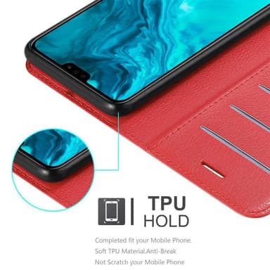 Honor 9X LITE Pungetui Cover Case (Rød)