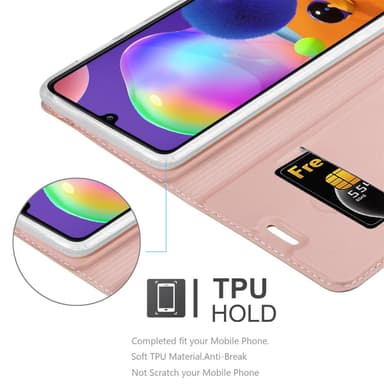 Samsung Galaxy A31 Cover Etui Case (Lyserød)