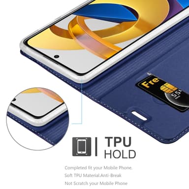 Xiaomi POCO M4 PRO 5G Cover Etui Case (Blå)