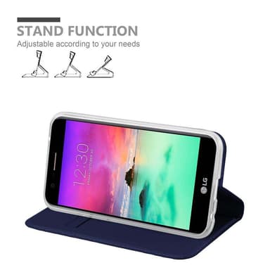 LG K10 2017 Cover Etui Case (Blå)