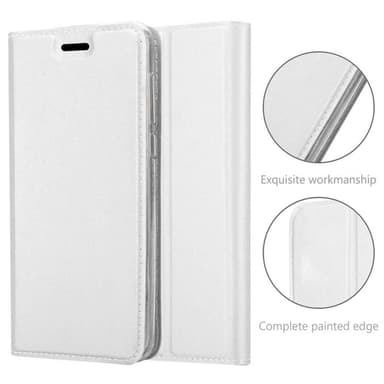 Huawei ASCEND P7 Cover Etui Case (Sølv)