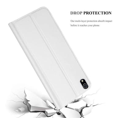 Huawei ASCEND P7 Cover Etui Case (Sølv)