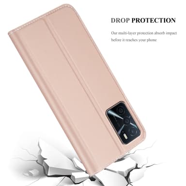 Oppo A16s / A54s Cover Etui Case (Lyserød)