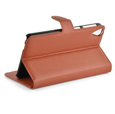 HTC Desire 820 Pungetui Cover Case (Brun)