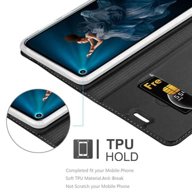 Honor 20 PRO Cover Etui Case (Sort)