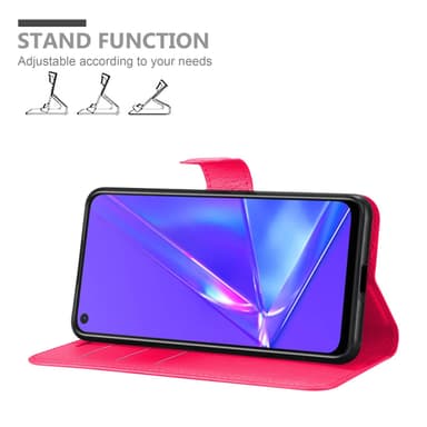 Oppo A72 Pungetui Cover Case (Lyserød)