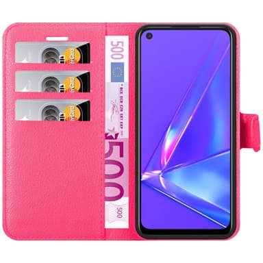 Oppo A72 Pungetui Cover Case (Lyserød)