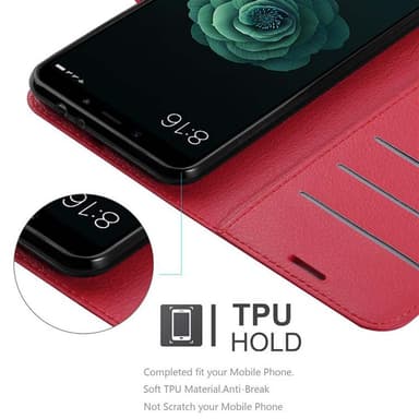 Xiaomi Mi A2 / Mi 6X Pungetui Cover Case (Rød)