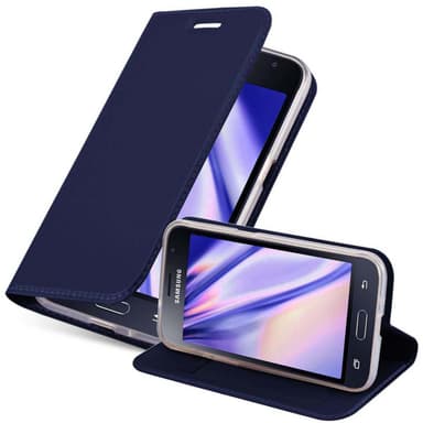 Samsung Galaxy J1 2015 Cover Etui Case (Blå)