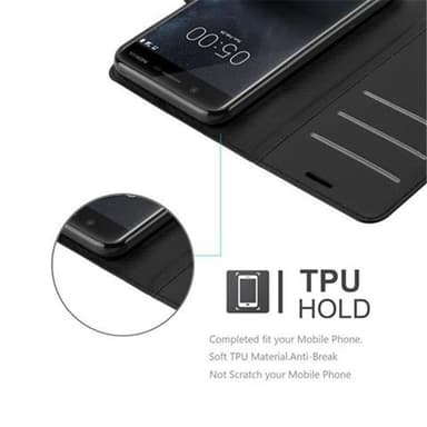 Nokia 5 2017 Pungetui Cover Case (Sort)