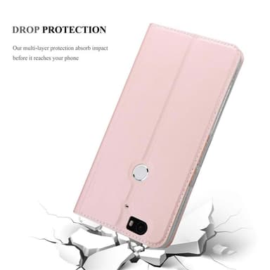 Huawei Google NEXUS 6P Cover Etui Case (Lyserød)
