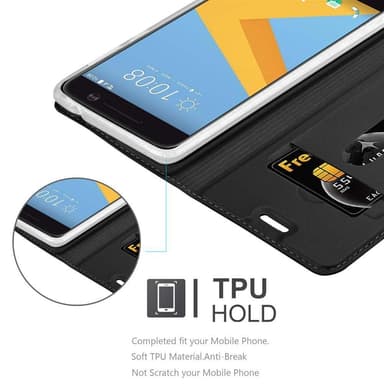 HTC ONE M10 Cover Etui Case (Sort)
