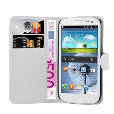 Samsung Galaxy S3 / S3 NEO Pungetui Cover Case (Hvid)