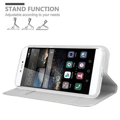 Huawei P8 Cover Etui Case (Sølv)