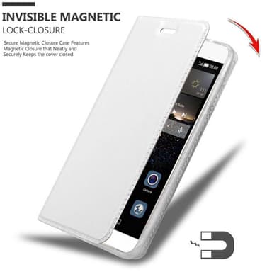 Huawei P8 Cover Etui Case (Sølv)