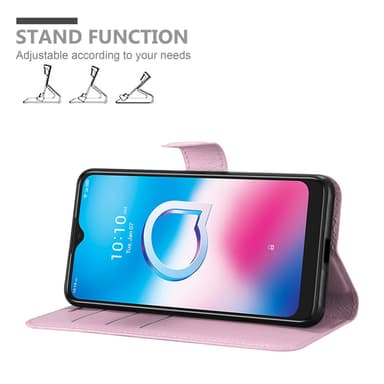 Alcatel 1S 2020 Pungetui Cover Case (Lyserød)