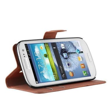 Samsung Galaxy S3 / S3 NEO Pungetui Cover Case (Brun)