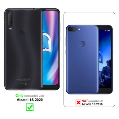 Alcatel 1S 2020 Pungetui Cover Case (Rød)