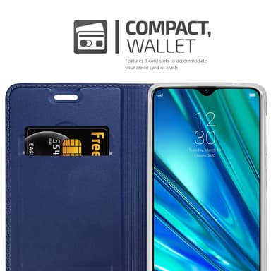 Realme 5 PRO / Realme Q Cover Etui Case (Blå)