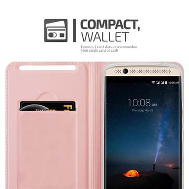 ZTE Axon 7 Cover Etui Case (Lyserød)