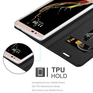 LG K10 2016 Cover Etui Case (Sort)