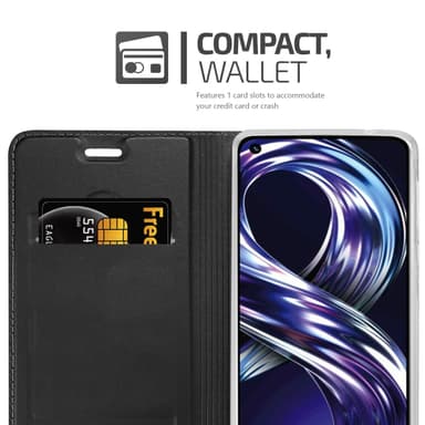 Realme 8i / Narzo 50 4G Cover Etui Case (Sort)