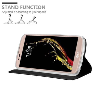 LG K10 2016 Cover Etui Case (Sort)
