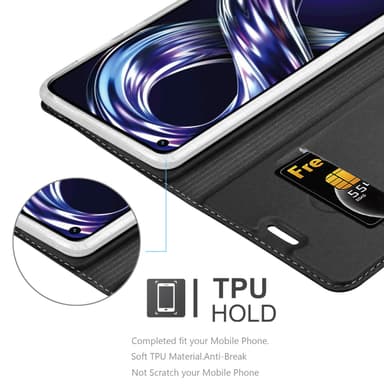 Realme 8i / Narzo 50 4G Cover Etui Case (Sort)