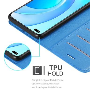 Honor 50 LITE Pungetui Cover Case (Blå)
