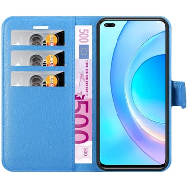 Honor 50 LITE Pungetui Cover Case (Blå)