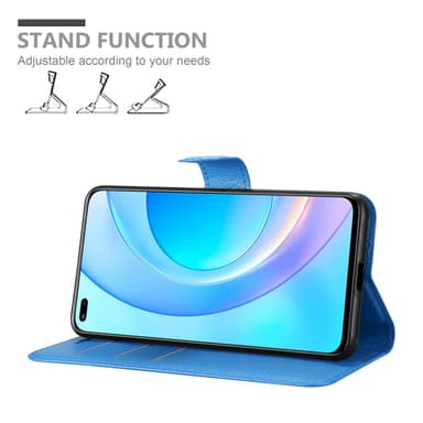 Honor 50 LITE Pungetui Cover Case (Blå)