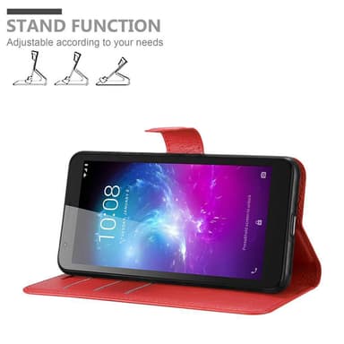 ZTE Blade A3 2019 Pungetui Cover Case (Rød)