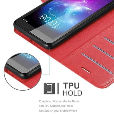 ZTE Blade A3 2019 Pungetui Cover Case (Rød)