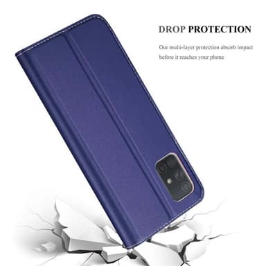 Samsung Galaxy A71 4G Cover Etui Case (Blå)