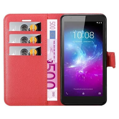 ZTE Blade A3 2019 Pungetui Cover Case (Rød)