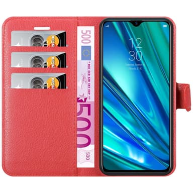 Realme 5 PRO / Realme Q Pungetui Cover Case (Rød)