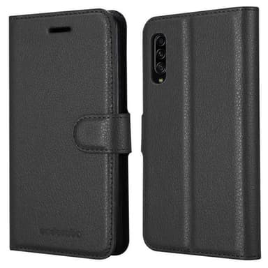 Samsung Galaxy A90 5G Pungetui Cover Case (Sort)