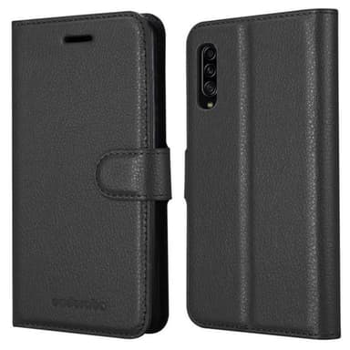 Samsung Galaxy A90 5G Pungetui Cover Case (Sort)