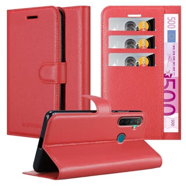 Realme 5 PRO / Realme Q Pungetui Cover Case (Rød)