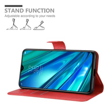 Realme 5 PRO / Realme Q Pungetui Cover Case (Rød)