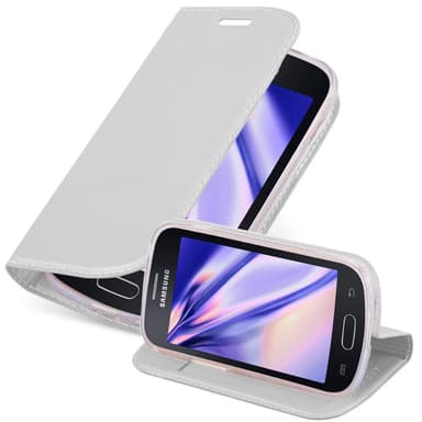 Samsung Galaxy TREND LITE Cover Etui Case (Sølv)