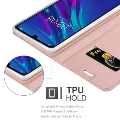 Huawei Y6 2019 Cover Etui Case (Lyserød)